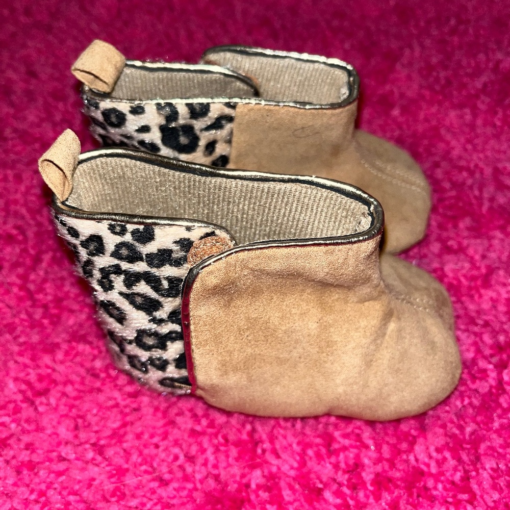 Morning Star Cheetah Print Infant Boots